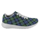 Campbell Argyll Ancient Scottish Clan Tartan Sneakers Blue For Men & Women