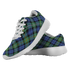 Campbell Argyll Ancient Scottish Clan Tartan Sneakers Blue For Men & Women