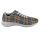 Buchanan Ancient Scottish Clan Tartan Sneakers Blue For Men & Women