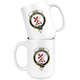 Adam Tartan Coffee Mug - size 15oz