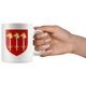 Arms Of Clan Skene Of Skene Coffee Mug - Size 11oz