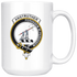 Anstruther Tartan Coffee Mug - size 15oz