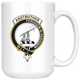 Anstruther Tartan Coffee Mug - size 15oz