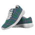 Carmichael Ancient Scottish Clan Tartan Sneakers Blue For Men & Women