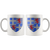 Armoiries Guy de Lusignan Coffee Mug - Size 11oz