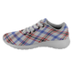 Boswell Modern Scottish Clan Tartan Sneakers Blue For Men & Women