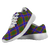 Adam Scottish Clan Tartan Sneakers Blue For Men & Women - kittentee