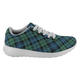 Campbell Ancient Scottish Clan Tartan Sneakers Blue For Men & Women