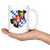 Arms of Charles V Holy Roman Emperor, Charles I as King of Spain In Italy Coffee Mug - Size 15oz