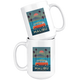 Malibu California Coffee Mug - Size 15oz