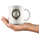 Auchinleck Tartan Coffee Mug - size 11oz