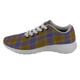 Balfour Modern Scottish Clan Tartan Sneakers Blue For Men & Women - kittentee