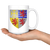 Armoiries Chypre Coffee Mug - Size 15oz