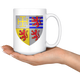 Armoiries Chypre Coffee Mug - Size 15oz