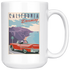 California Dreaming Coffee Mug - Size 15oz