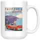 California Dreaming Coffee Mug - Size 15oz