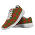 Burnett Scottish Clan Tartan Sneakers Blue For Men & Women