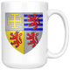 Armoiries Chypre Coffee Mug - Size 15oz