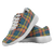 Buchanan Ancient Scottish Clan Tartan Sneakers Blue For Men & Women