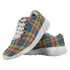Buchanan Ancient Scottish Clan Tartan Sneakers Blue For Men & Women
