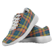 Buchanan Ancient Scottish Clan Tartan Sneakers Blue For Men & Women