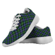 Baillie Hunting Scottish Clan Tartan Sneakers Blue For Men & Women - kittentee