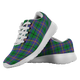 Carmichael Scottish Clan Tartan Sneakers Blue For Men & Women