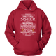 I Have A Crazy Sister Born In April Birthday Hoodie