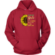January Girls Are Sunshine Mixed Hurricane Sunflower Hoodie