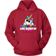 Girls Kids Unicorns Rainbow Are Born In April Birthday Hoodie