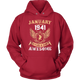 Awesome January 1941 Birthday Hoodie - kittentee