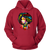 Black History Month Afro Word Art Natural Hair Hoodie - kittentee