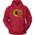 January Girls 2000 Are Sunshine Mixed Hurricane Sunflower Birthday Hoodie