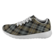 Campbell Argyll Weathered Scottish Clan Tartan Sneakers Blue For Men & Women