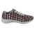 Borthwick Ancient Scottish Clan Tartan Sneakers Blue For Men & Women