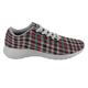 Borthwick Ancient Scottish Clan Tartan Sneakers Blue For Men & Women