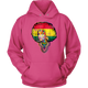 Dashiki Afro Educated Black Melanin January Hoodie