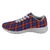 Anstruther Scottish Clan Tartan Sneakers Blue For Men & Women - kittentee