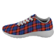 Anstruther Scottish Clan Tartan Sneakers Blue For Men & Women - kittentee