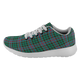 Byres Scottish Clan Tartan Sneakers Blue For Men & Women