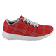 Burnett Modern Scottish Clan Tartan Sneakers Blue For Men & Women