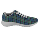 Baird Ancient Scottish Clan Tartan Sneakers Blue For Men & Women - kittentee