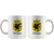 Morgan Family Crest Irish Coat of Arms Coffee Mug - Size 11oz