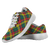 Buchanan Scottish Clan Tartan Sneakers Blue For Men & Women