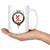 Adam Tartan Coffee Mug - size 15oz