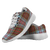 Anderson Ancient Scottish Clan Tartan Sneakers Blue For Men & Women - kittentee