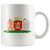 Alblasserwaard En De Landen Van Arkel Beneden De Zouwe Wapen Coffee Mug - Size 11oz