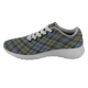 Campbell Faded Scottish Clan Tartan Sneakers Blue For Men & Women