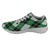 Argyle Diagonal Diamond Scottish Clan Tartan Sneakers Blue For Men & Women - kittentee