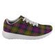 Carnegie Modern Scottish Clan Tartan Sneakers Blue For Men & Women